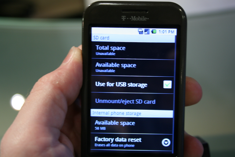 Illustration for article titled T-Mobile G1 Android Phone Hands-On